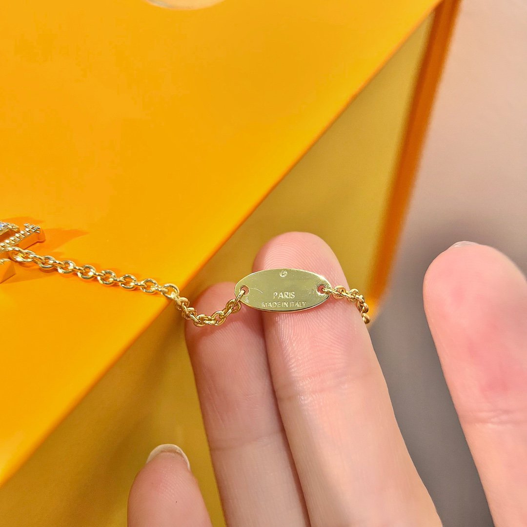 [Dawnora Jewelry]LOGO STAR MOTIF GOLD BRACELET