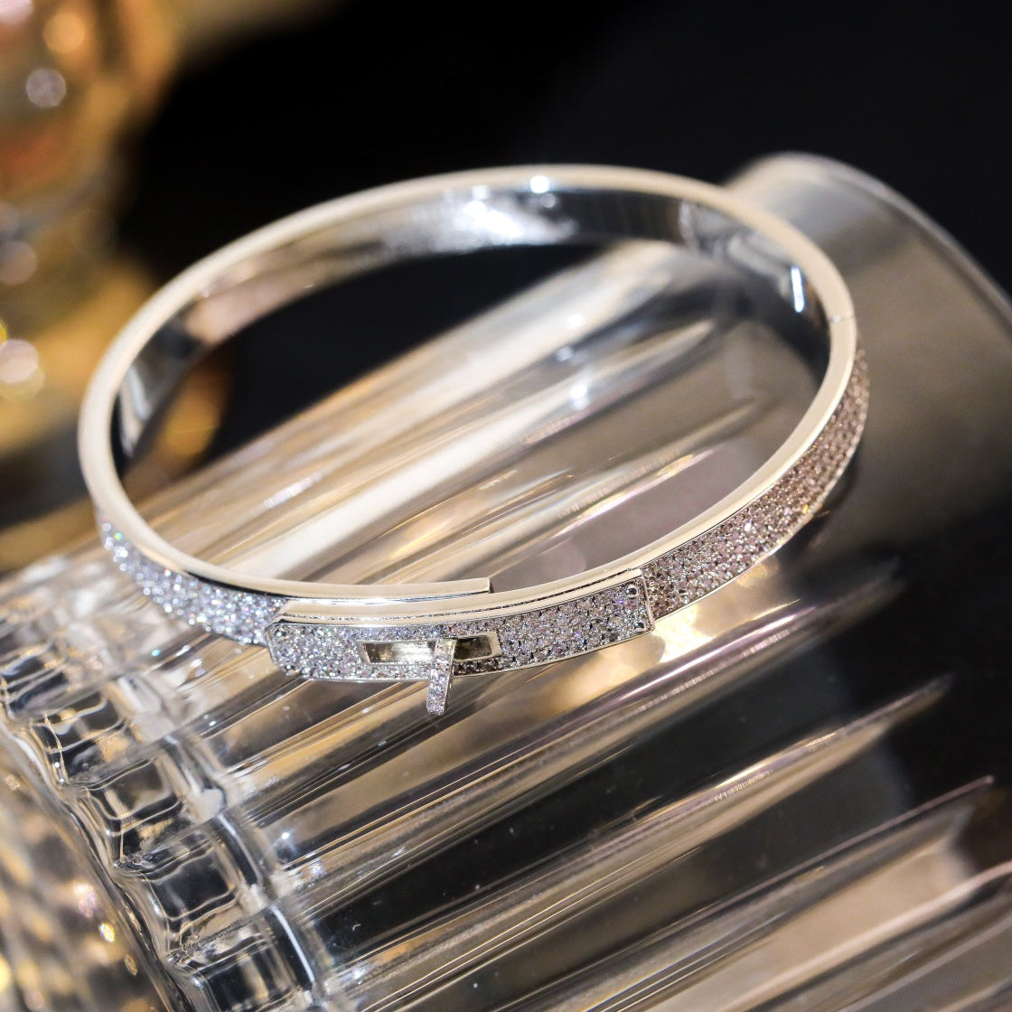 [Dawnora Jewelry]KELLY BRACELET DIAMOND PAVED
