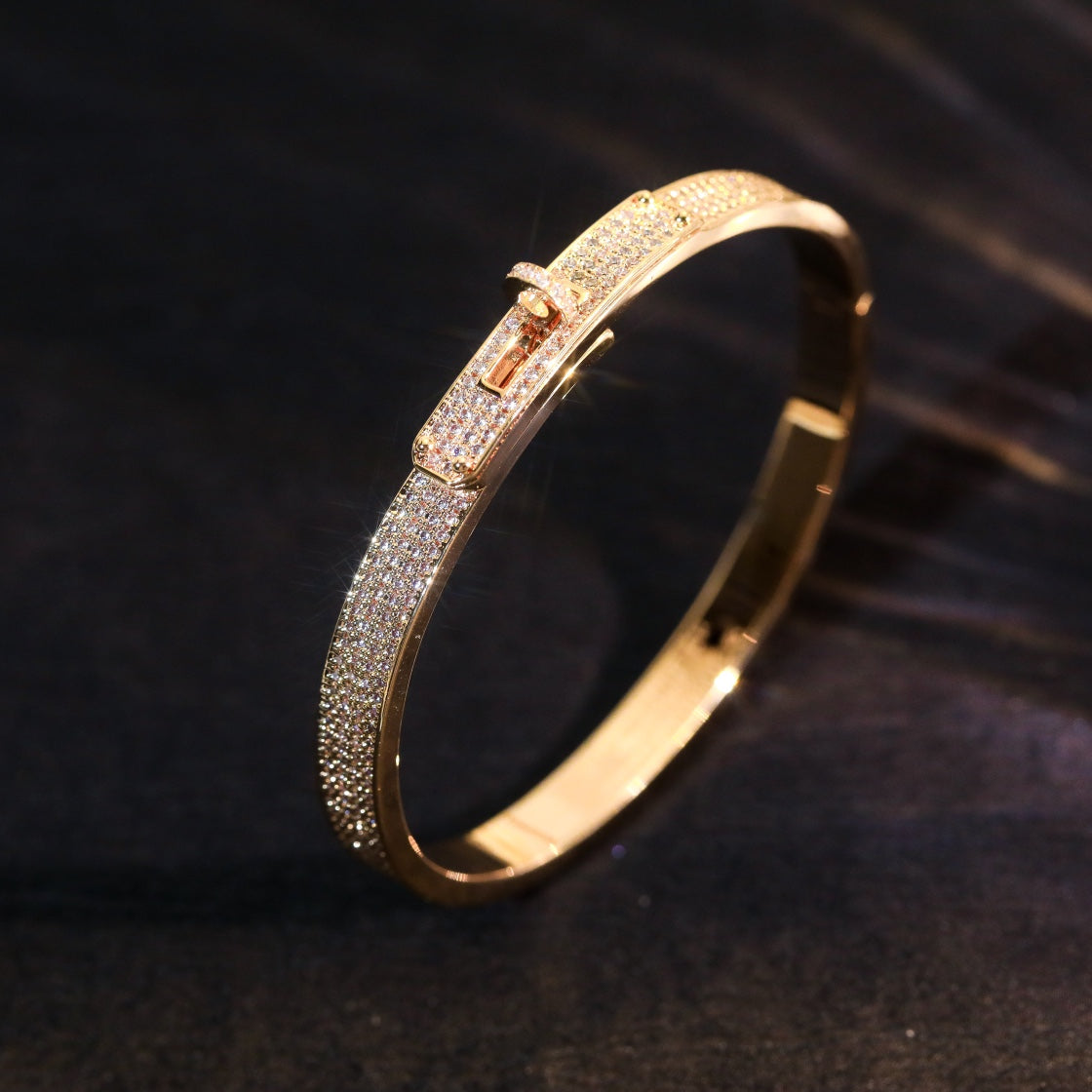 [Dawnora Jewelry]KELLY BRACELET DIAMOND PAVED