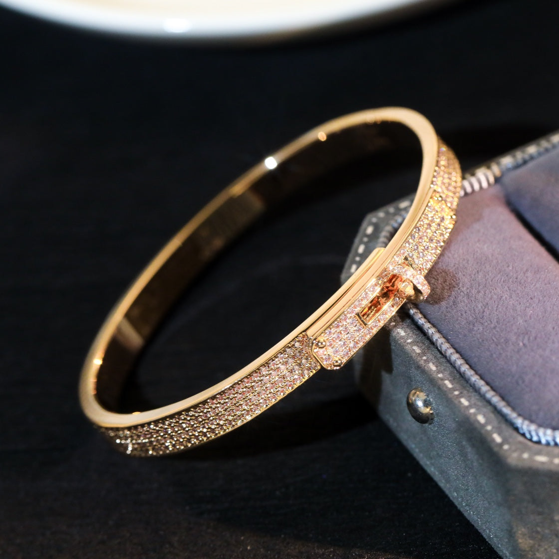 [Dawnora Jewelry]KELLY BRACELET DIAMOND PAVED