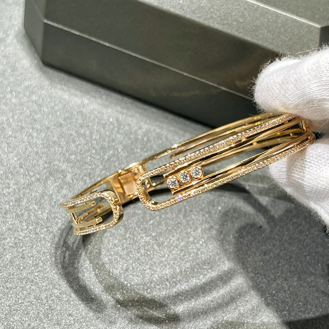 [Dawnora Jewelry]MOVE 10TH PAVED DIAMOND BRACELET