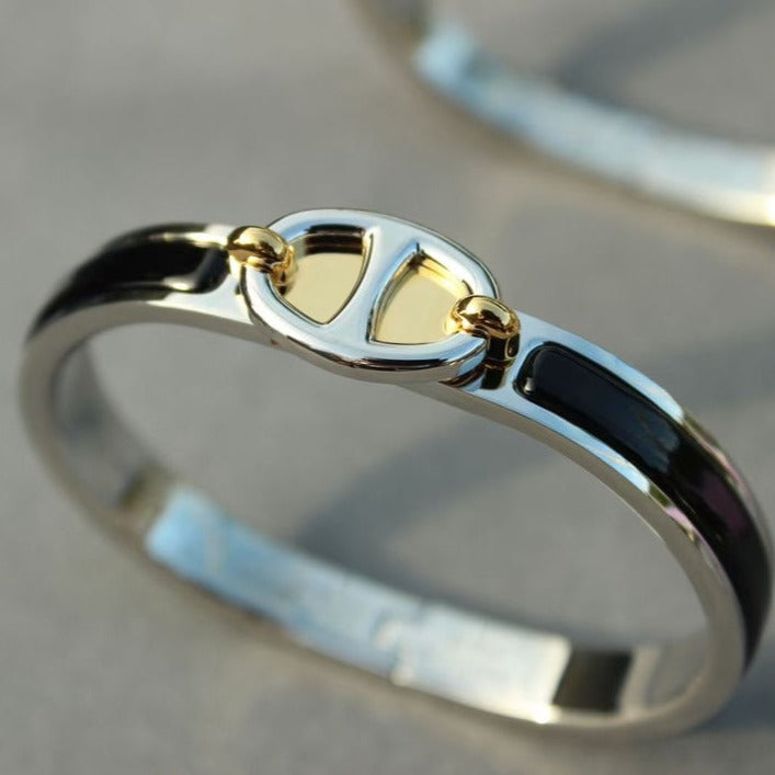 [Dawnora Jewelry]CLIC CHAINE SILVER BRACELET