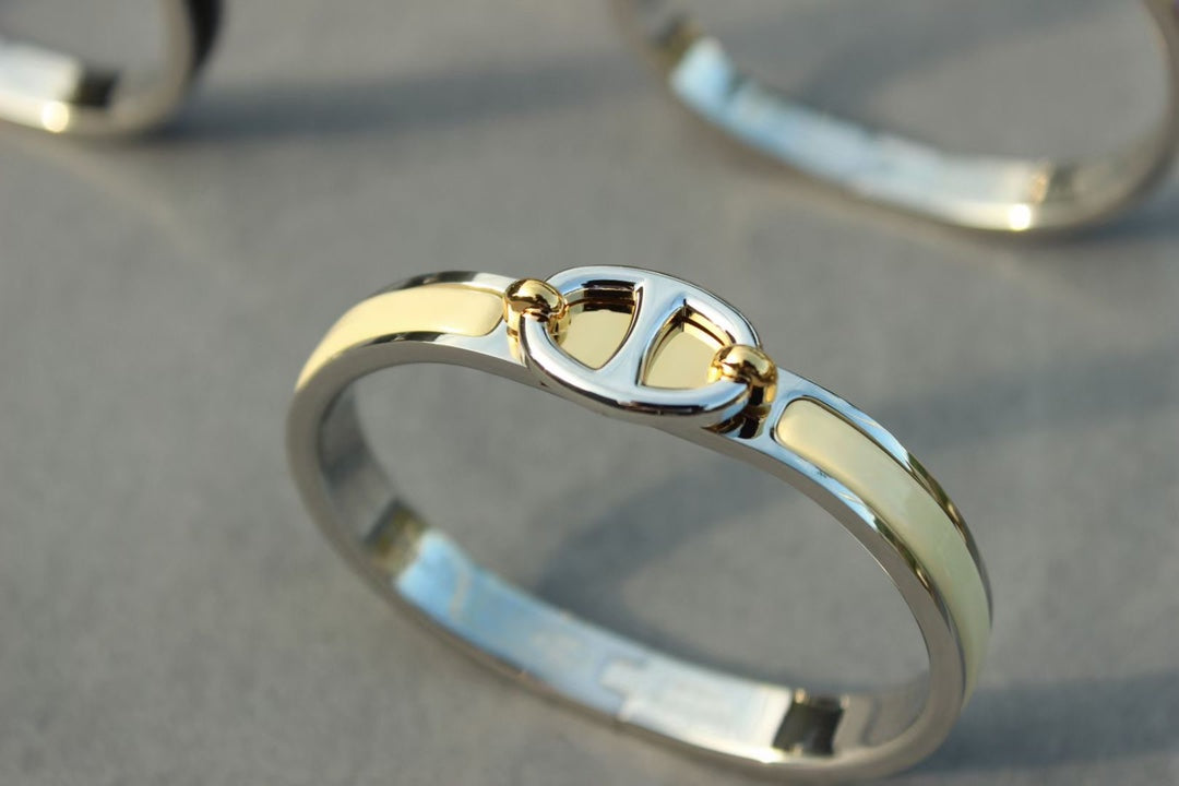 [Dawnora Jewelry]CLIC CHAINE SILVER BRACELET