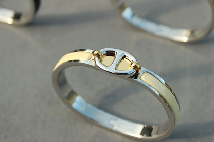 [Dawnora Jewelry]CLIC CHAINE SILVER BRACELET
