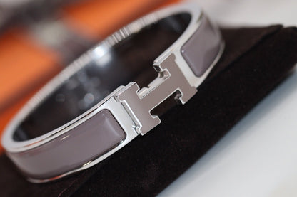 [Dawnora Jewelry]H BRACELET 12MM BROWN