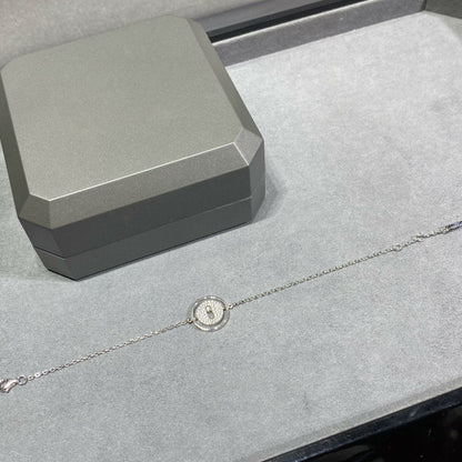[Dawnora Jewelry]LUCKY MOVE DIAMOND PAVED BRACELET