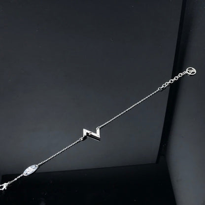 [Dawnora Jewelry]VOLT LV LOGO BRACELET