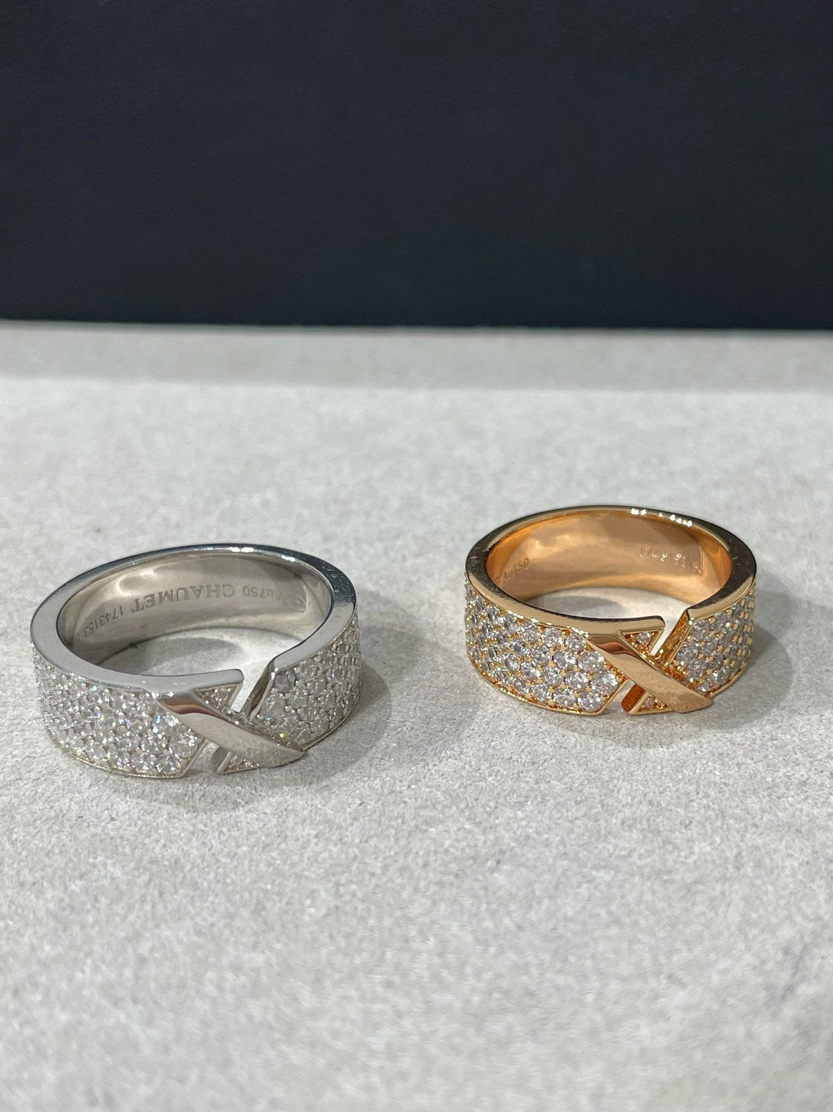 [Dawnora Jewelry]LIENS EVIDENCE  DIAMOND PAVED RING