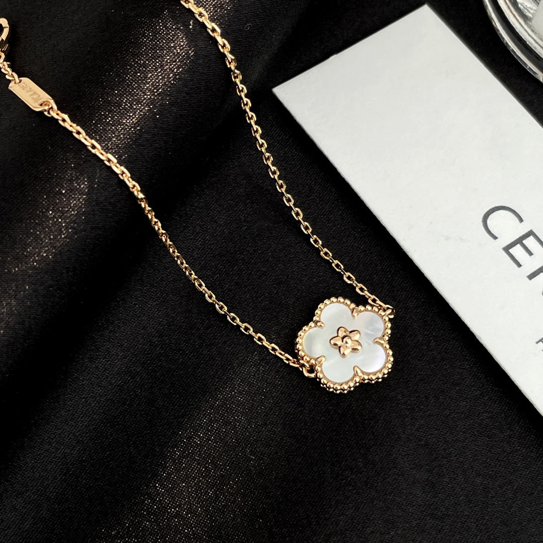 [Dawnora Jewelry]LUCKY SPRING ROSE GOLD MOP BRACELET