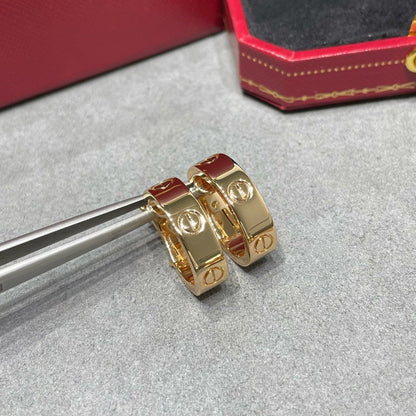 [Dawnora Jewelry]LOVE 5.5MM EARRINGS