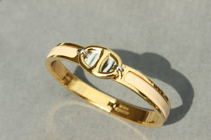 [Dawnora Jewelry]CLIC CHAINE GOLD BRACELET