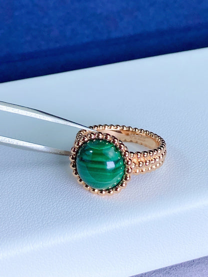 [Dawnora Jewelry]PERLEE COULEURS ROSE GOLD RING