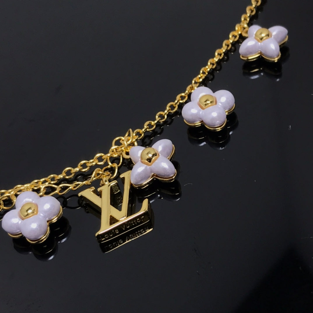 [Dawnora Jewelry]LOGO 6 MOTIF STAR AND SUN GOLD BRACELET