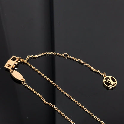 [Dawnora Jewelry]COLOR BLOSSOM PINK MOP SUN GOLD NECKLACE