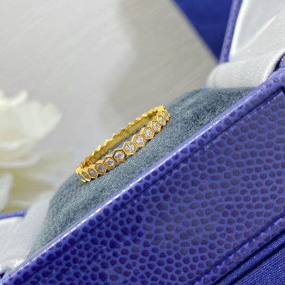 [Dawnora Jewelry]BEE LOVE DIAMOND PAVED SMALL RING