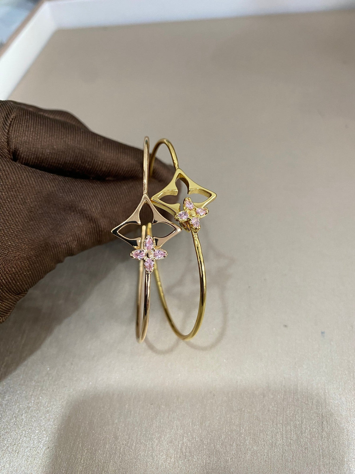 [Dawnora Jewelry]Pink Diamond Bracelet
