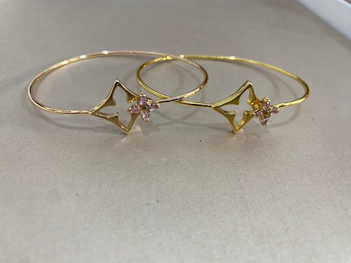 [Dawnora Jewelry]Pink Diamond Bracelet