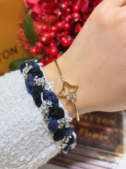 [Dawnora Jewelry]Pink Diamond Bracelet