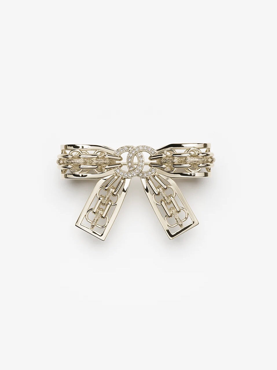 [Dawnora Jewelry]25K Hollow Bow Brooch