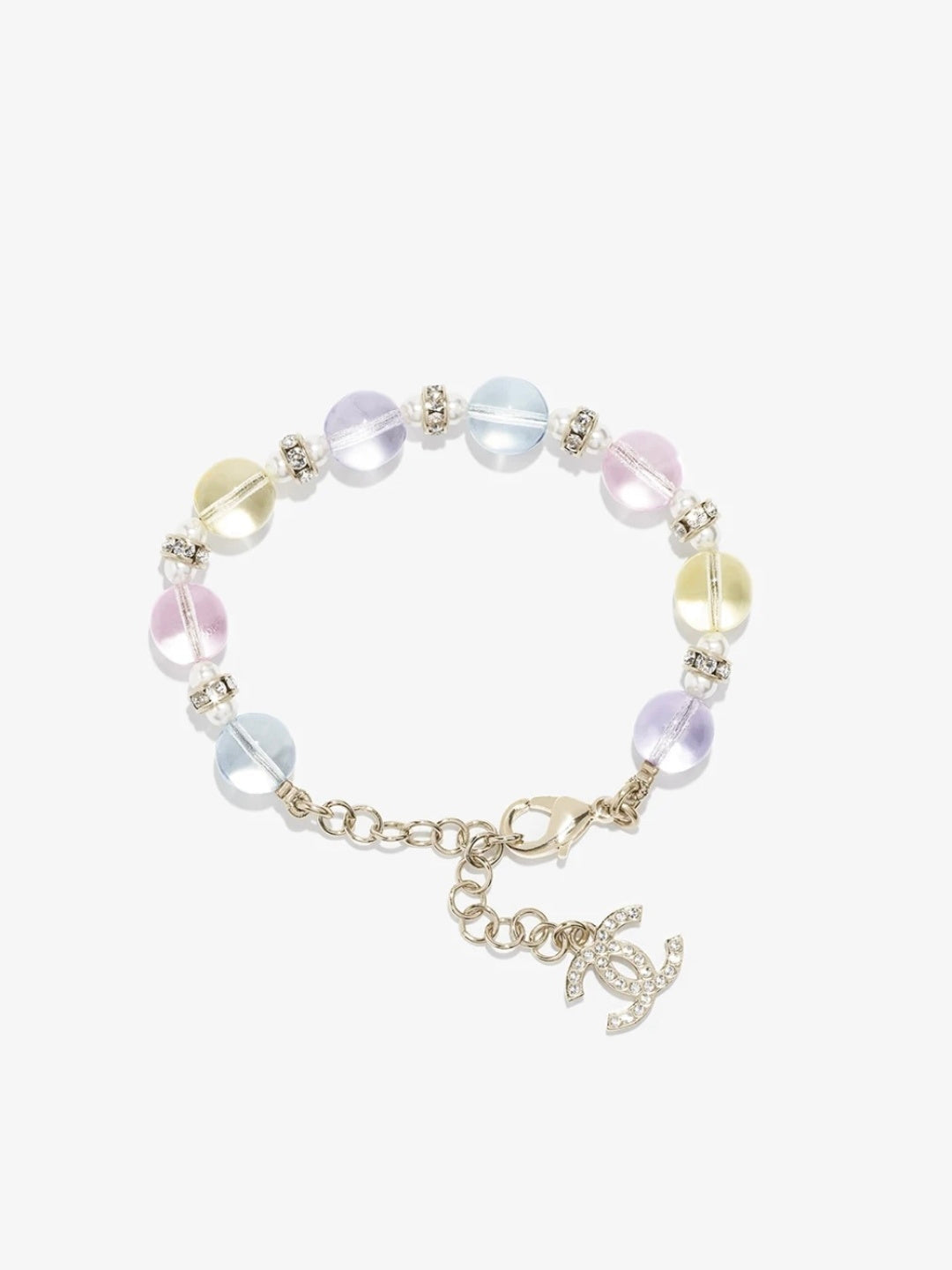 [Dawnora Jewelry]Colorful Transparent Resin Bracelet