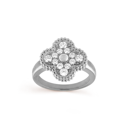 [Dawnora Jewelry]CLOVER DIAMOND RING