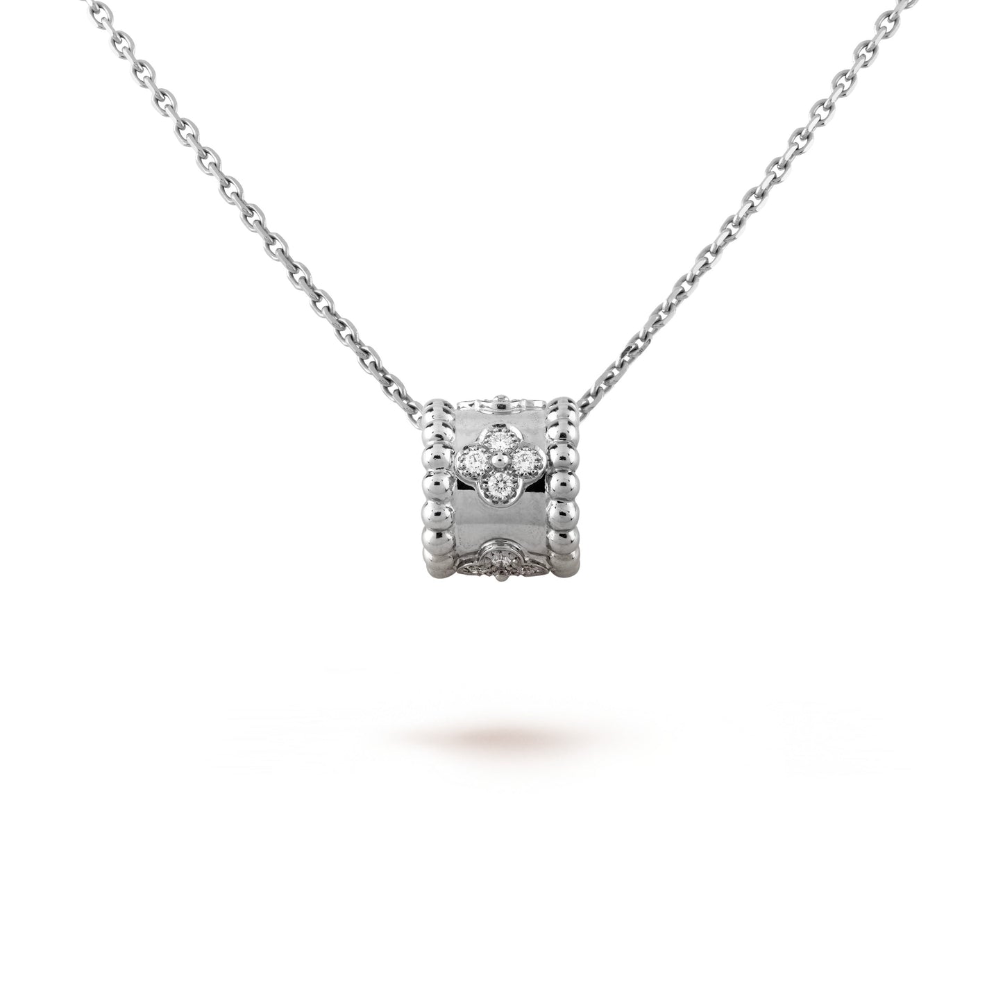 [Dawnora Jewelry]PERLEE PEDANT SIVLER DIAMOND NECKLACE