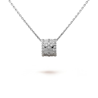 [Dawnora Jewelry]PERLEE PEDANT SIVLER DIAMOND NECKLACE