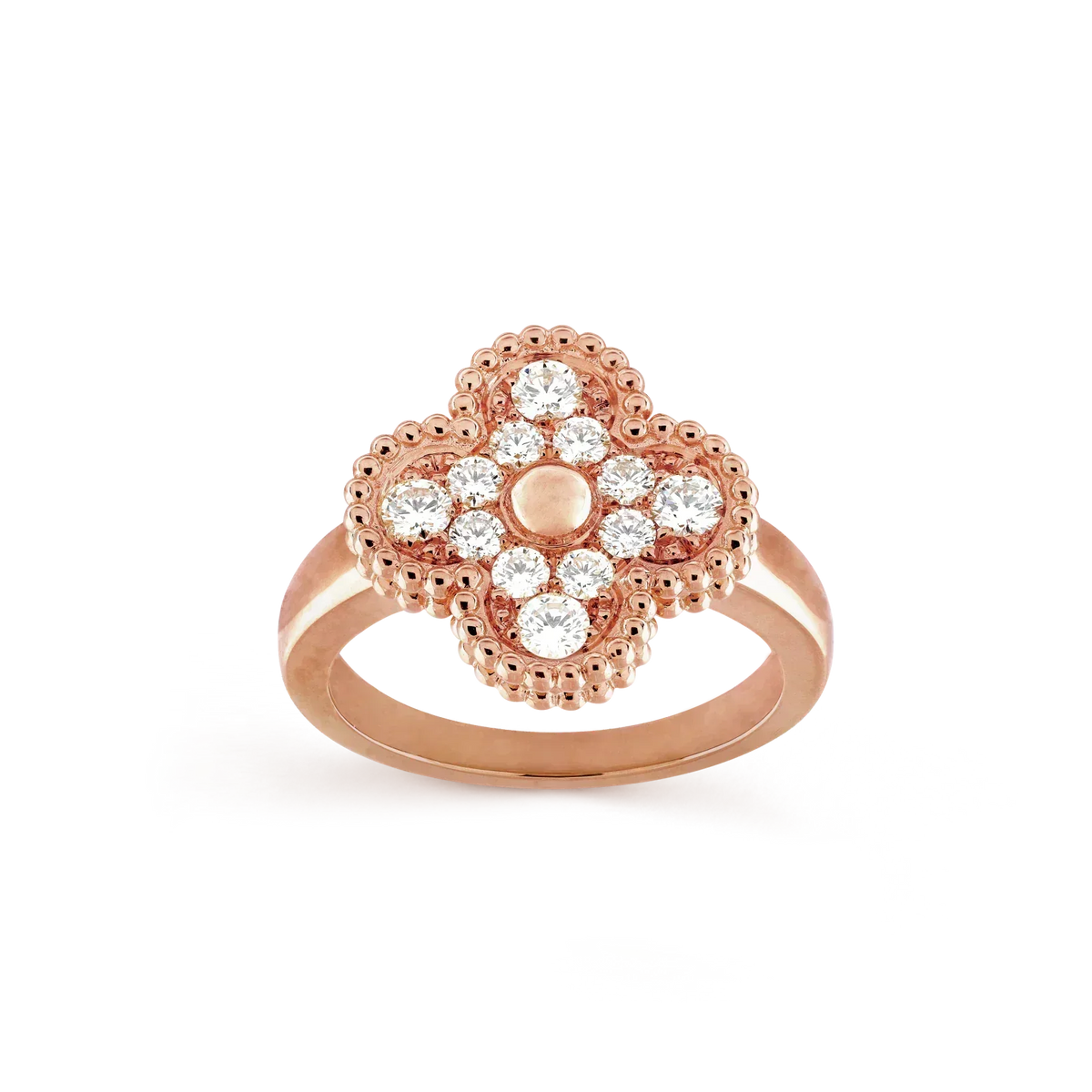 [Dawnora Jewelry]CLOVER DIAMOND RING