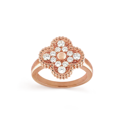 [Dawnora Jewelry]CLOVER DIAMOND RING