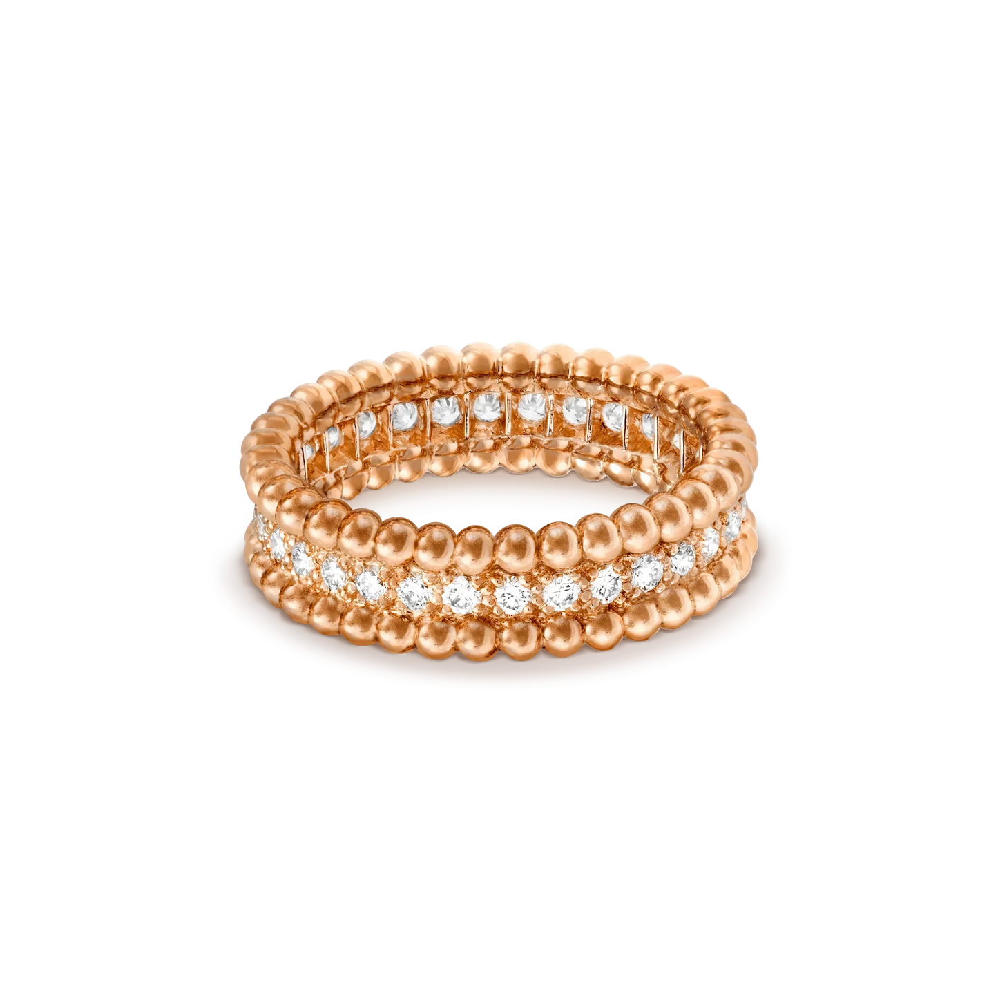 [Dawnora Jewelry]PERLEE DIAMOND ROSE GOLD RING