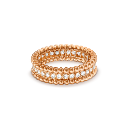 [Dawnora Jewelry]PERLEE DIAMOND ROSE GOLD RING