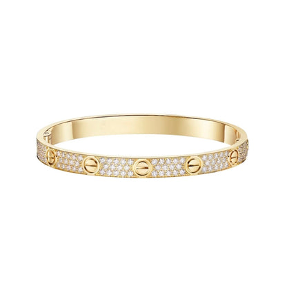 [Dawnora Jewelry]LOVE BRACELET 6.1MM DIAMOND-PAVED