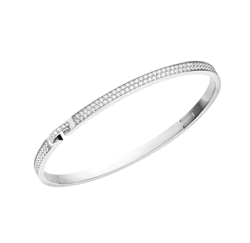 [Dawnora Jewelry]LIENS VIDENCE DIAMOND PAVED BRACELET