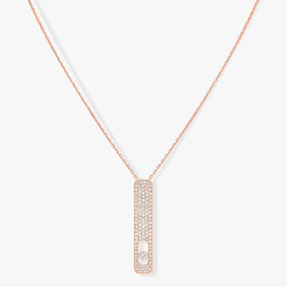 [Dawnora Jewelry]MY FIRST DIAMOND PAVED NECKLACE