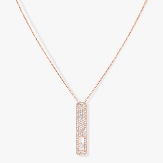 [Dawnora Jewelry]MY FIRST DIAMOND PAVED NECKLACE