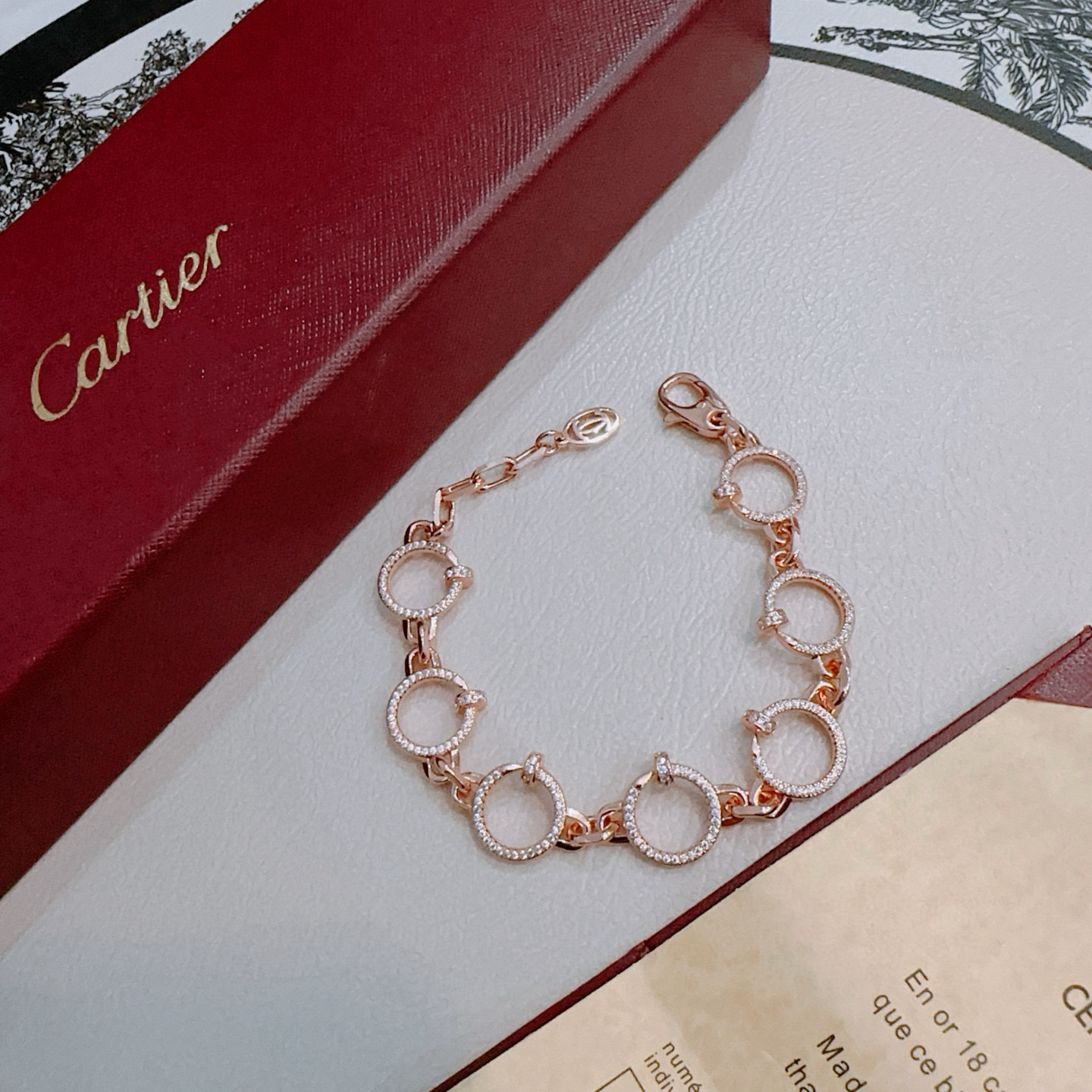 [Dawnora Jewelry Jewelry] LOVE&JUSTE BRACELET DIAMONDS