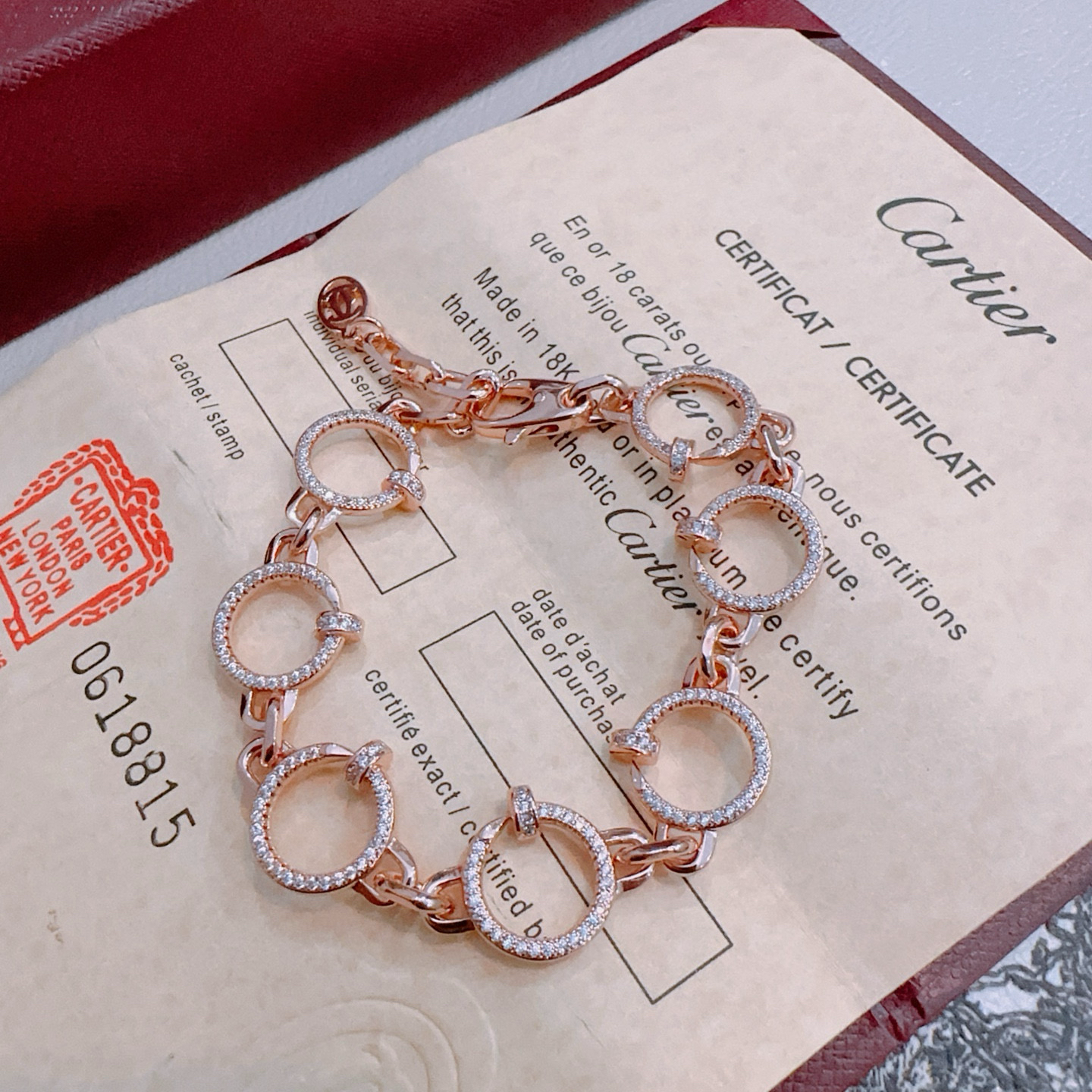 [Dawnora Jewelry Jewelry] LOVE&JUSTE BRACELET DIAMONDS