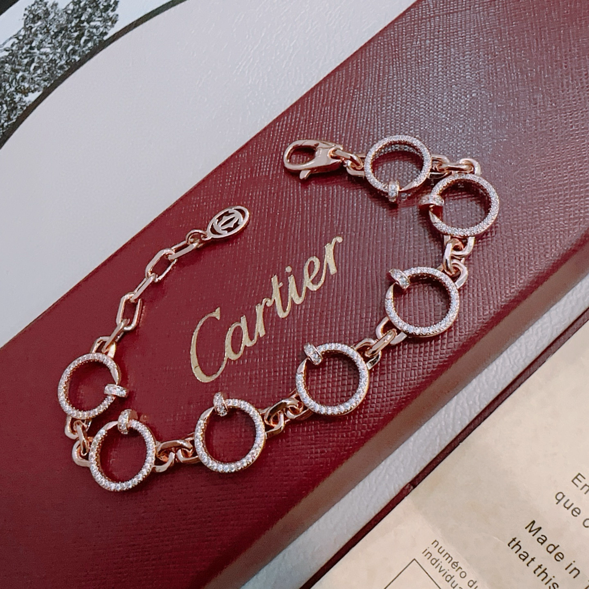 [Dawnora Jewelry Jewelry] LOVE&JUSTE BRACELET DIAMONDS