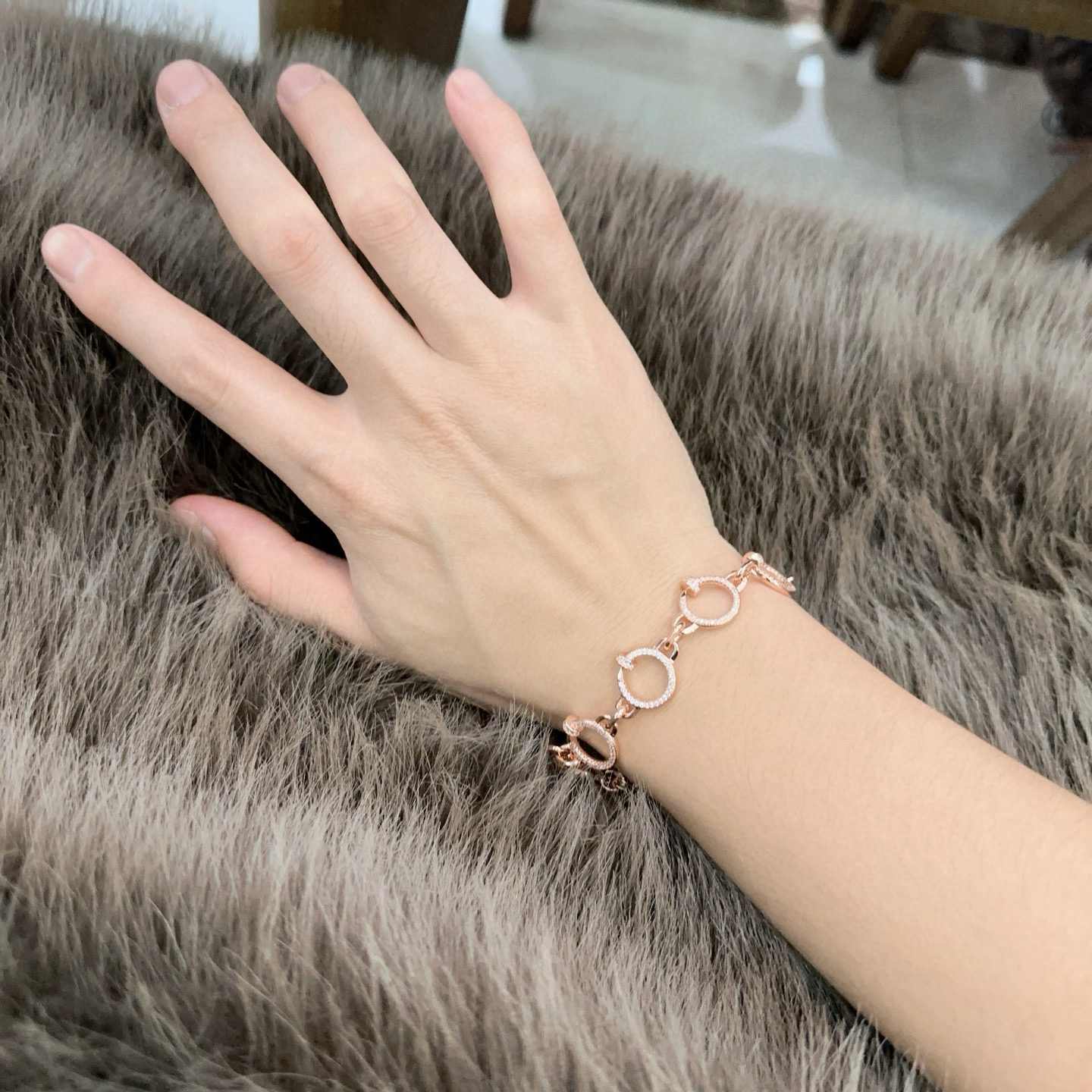 [Dawnora Jewelry Jewelry] LOVE&JUSTE BRACELET DIAMONDS