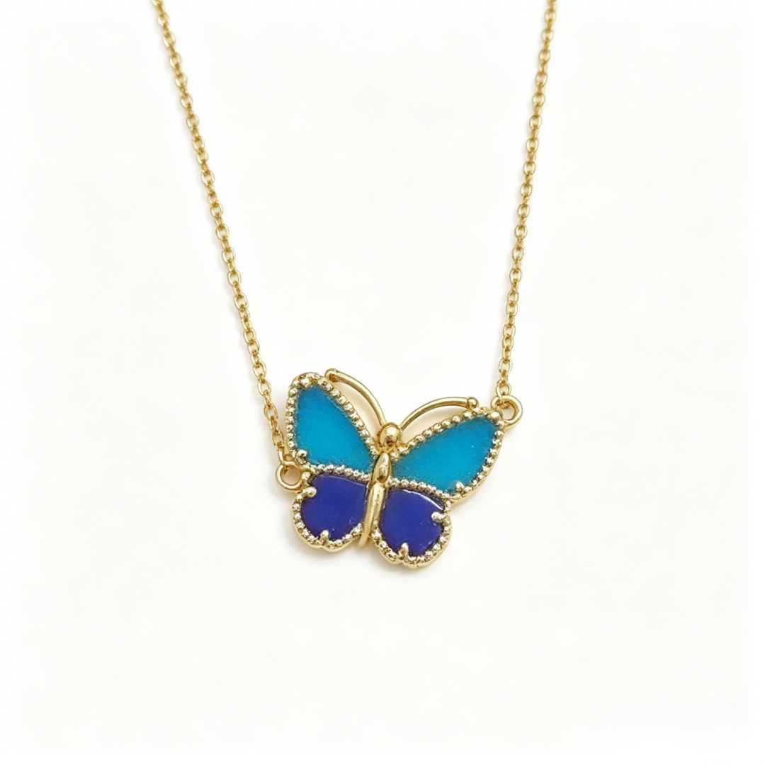 [Dawnora Jewelry] 2026 NEW LUCKY BUTTERFLY 1 MOTIFS NECKLACE