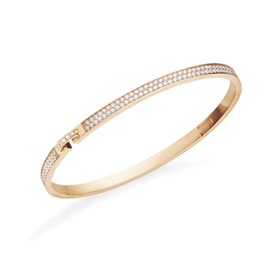 [Dawnora Jewelry]LIENS VIDENCE DIAMOND PAVED BRACELET