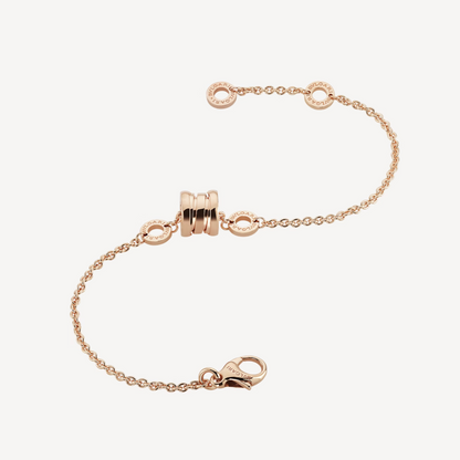 [Dawnora Jewelry]ZERO 1 SOFT PINK GOLD BRACELET