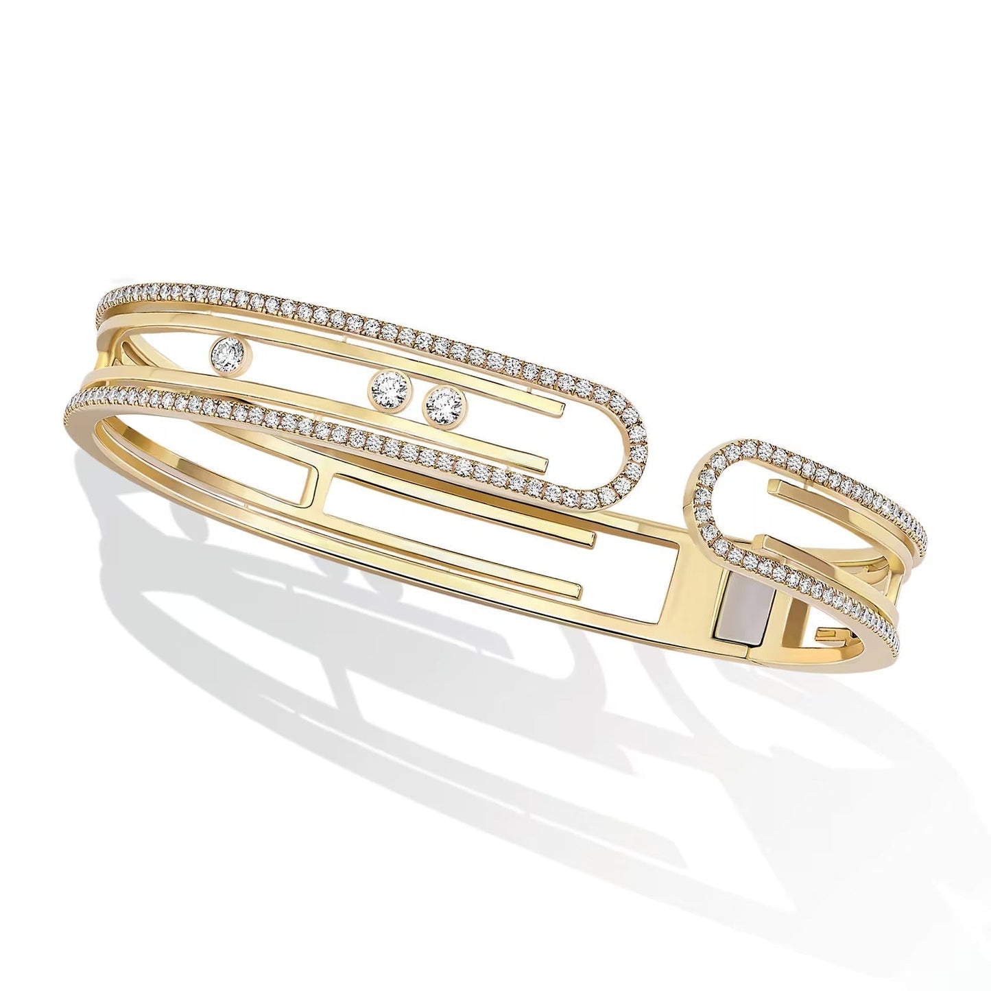 [Dawnora Jewelry]MOVE 10TH PAVED DIAMOND BRACELET