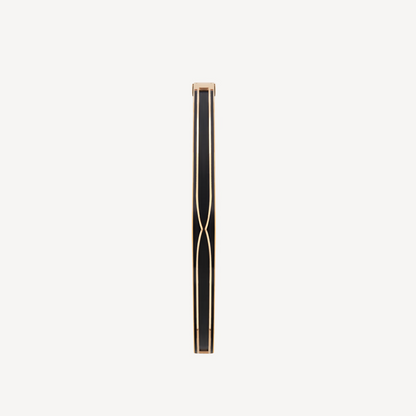 [Dawnora Jewelry]ZERO 1 PINK GOLD WITH MATTE BLACK CERAMIC BRACELET