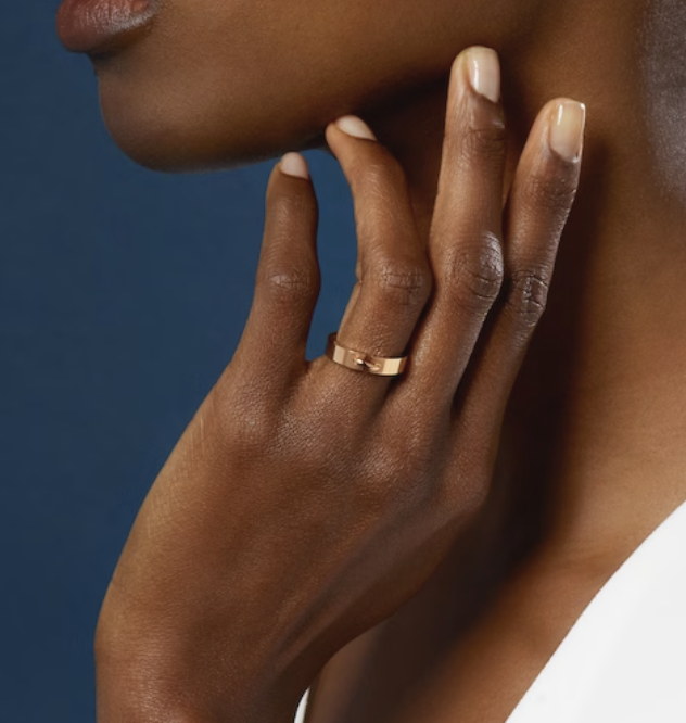 [Dawnora Jewelry]ALLIANCE LIENS VIDENCE 4MM RING