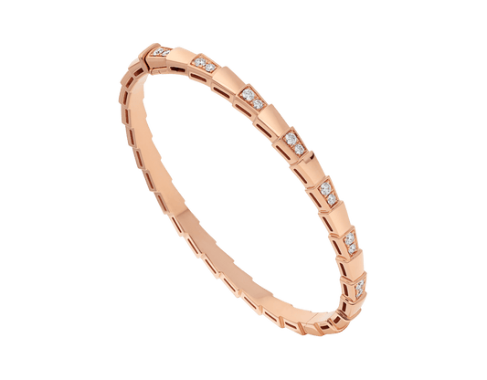 [Dawnora Jewelry]SERPENTI BRACELET PINK GOLD DIAMOND