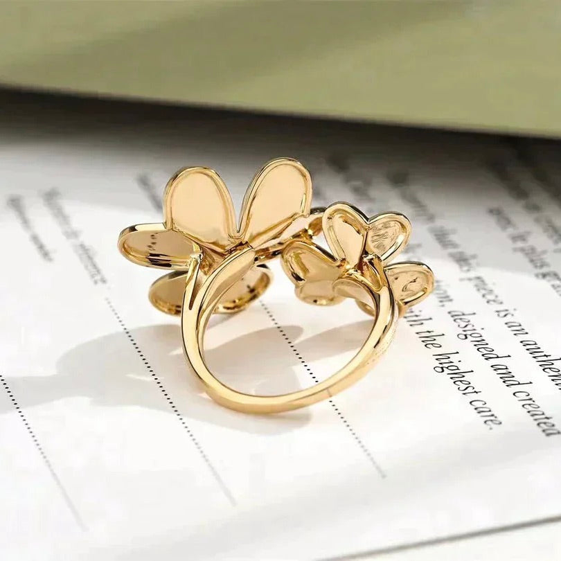 [Dawnora Jewelry]CLOVER COMOS GOLD DIAMOND RING