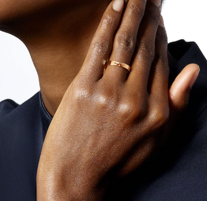 [Dawnora Jewelry]ALLIANCE LIENS VIDENCE 3MM RING
