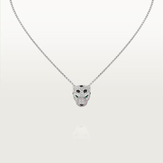 [Dawnora Jewelry]PANTHERE FULL DIAMOND NECKLACE