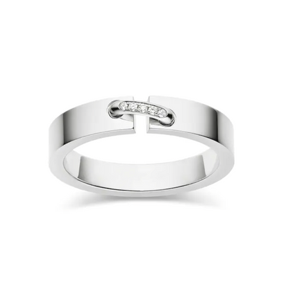 [Dawnora Jewelry]ALLIANCE LIENS VIDENCE DIAMOND 4MM RING